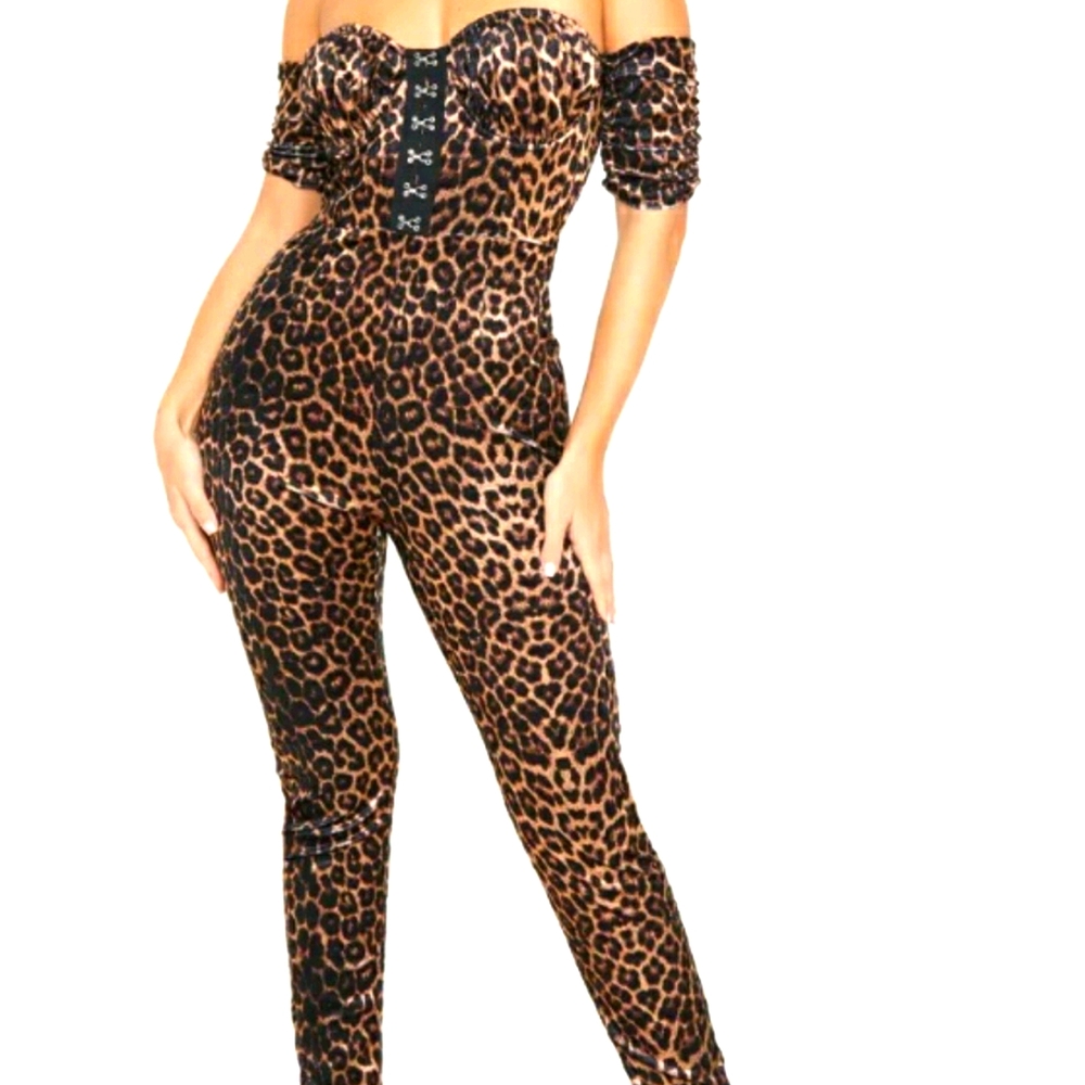 Leopard jumpsuit